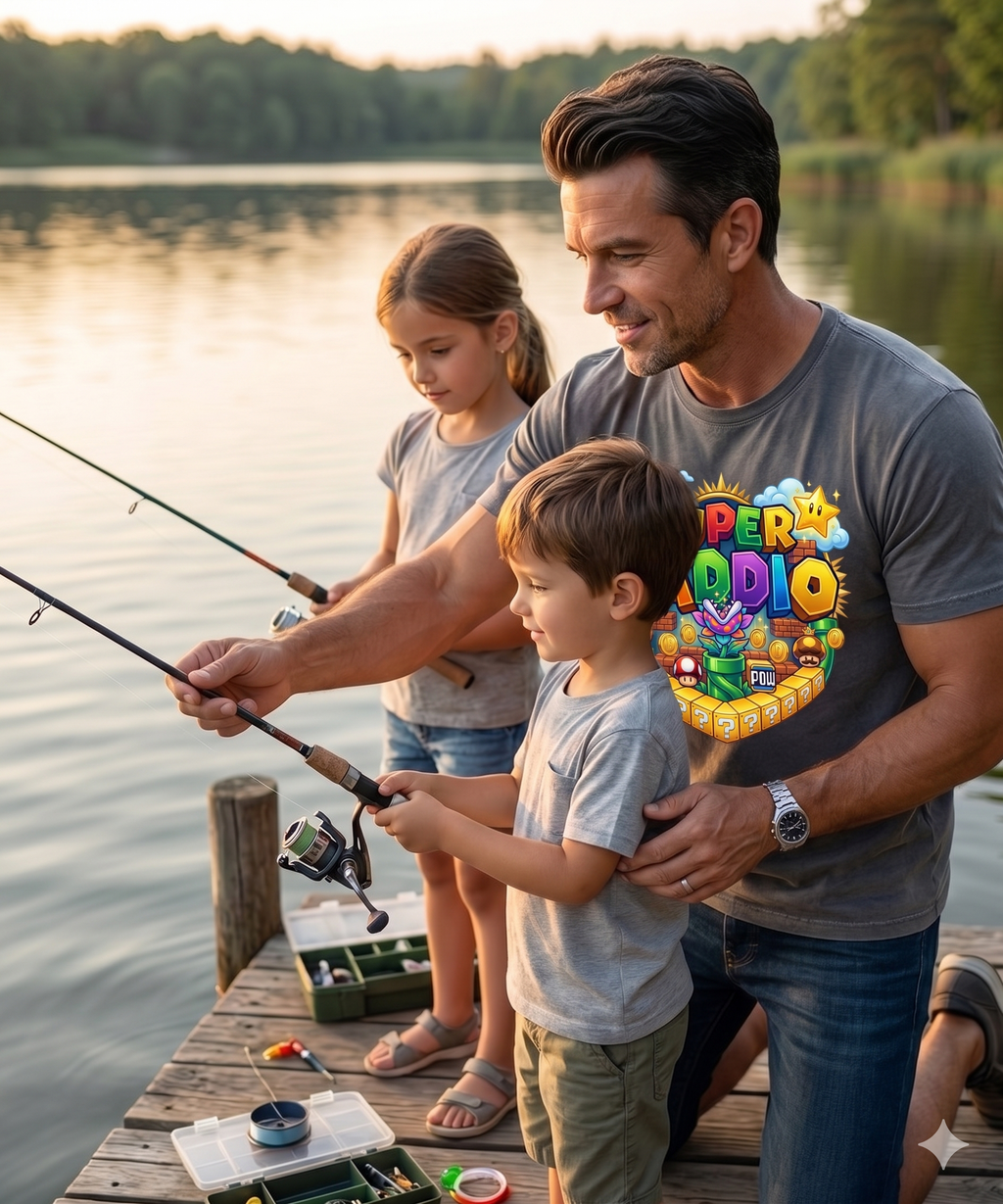 Super Daddio Retro Graphic Tee